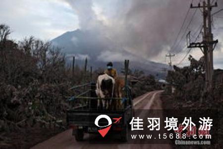 喀拉喀托火山日益活跃 印尼当局提高警戒级别
